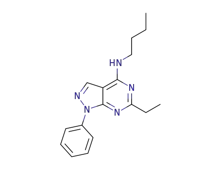 N-butyl-6-ethyl-1-phenyl-1H-pyrazolo[3,4-d]pyrimidin-4-amine