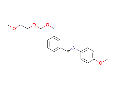 4-methoxy-N-(3-(((2-methoxyethoxy)methoxy)methyl)benzylidene)aniline