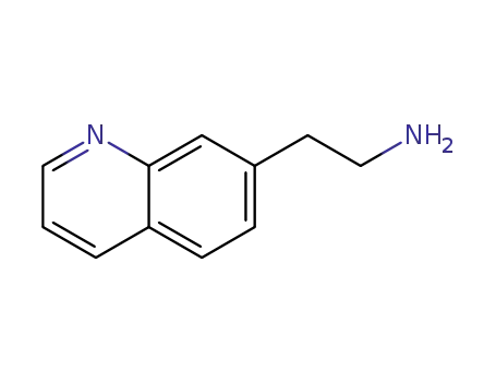 Molecular Structure of 910412-44-1 (2-(quinolin-7-yl)ethanamine)