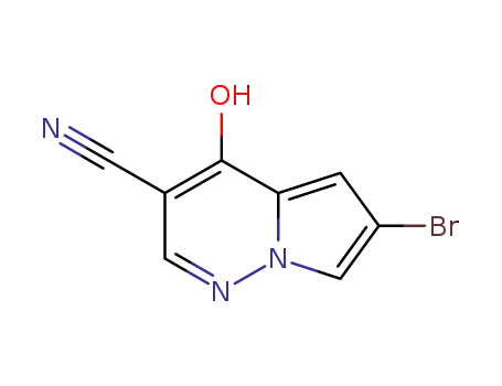 6-bromo-4-hydroxypyrrolo[1,2-b]pyridazine-3-carbonitrile