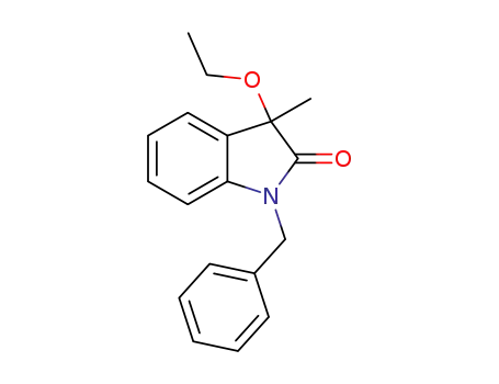1-benzyl-3-ethoxy-3-methylindolin-2-one