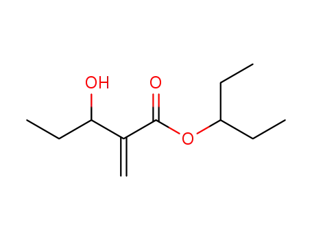 2-Methylene-3-hydroxypentanoic acid 3-pentyl ester