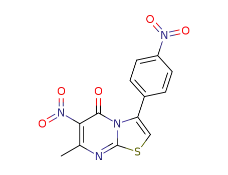 7-methyl-6-nitro-3-(4-nitrophenyl)-5H-[1,3]thiazolo[3,2-a]pyrimidin-5-one