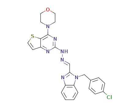 C<sub>25</sub>H<sub>22</sub>ClN<sub>7</sub>OS