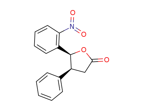 (4S,5S)-5-(2-nitrophenyl)-4-phenyldihydrofuran-2(3H)-one