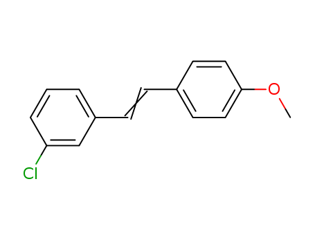 Benzene,1-chloro-3-[2-(4-methoxyphenyl)ethenyl]- cas  5415-08-7