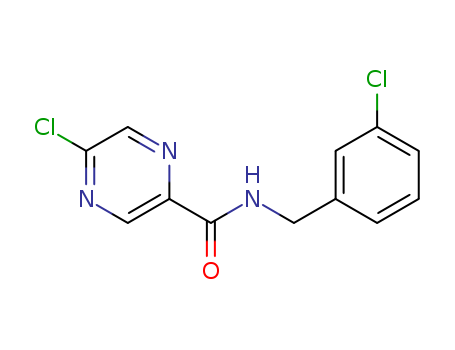 5-Chloro-N-(3-chlorobenzyl)pyrazine-2-carboxamide