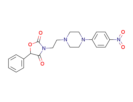 3-{2-[4-(4-nitrophenyl)piperazin-1-yl]ethyl}-5-phenyloxazolidine-2,4-dione