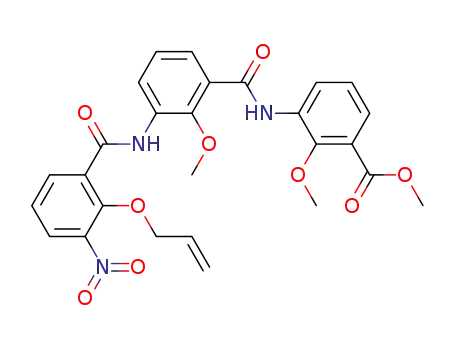 methyl 3-(3-(2-(allyloxy)-3-nitrobenzamido)-2-methoxybenzamido)-2-methoxybenzoate