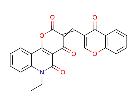 6-ethyl-3-[(4-oxo-4H-chromen-3-yl)methylidene]-2H,3H,4H,5H,6H-pyrano[3,2-c]quinoline-2,4,5-trione