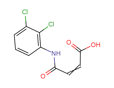 Molecular Structure of 306935-73-9 (4-(2,3-DICHLOROANILINO)-4-OXOBUT-2-ENOIC ACID)
