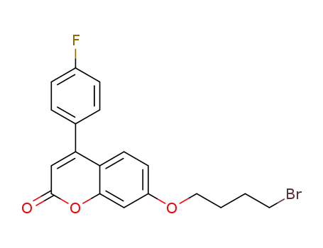 7-(4-bromobutoxy)-4-(4-fluorophenyl)-2H-chromen-2-one