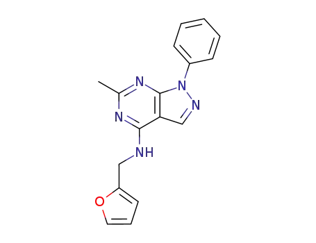 N-(furan-2-ylmethyl)-6-methyl-1-phenyl-1H-pyrazolo[3,4-d]pyrimidin-4-amine