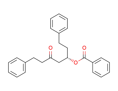 Benzoic acid (S)-3-oxo-1-phenethyl-5-phenyl-pentyl ester