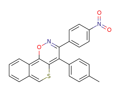 4-(4-methylphenyl)-3-(4-nitrophenyl)isothiochromeno[3,4-e][1,2]oxazine