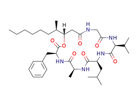 C<sub>36</sub>H<sub>57</sub>N<sub>5</sub>O<sub>7</sub>