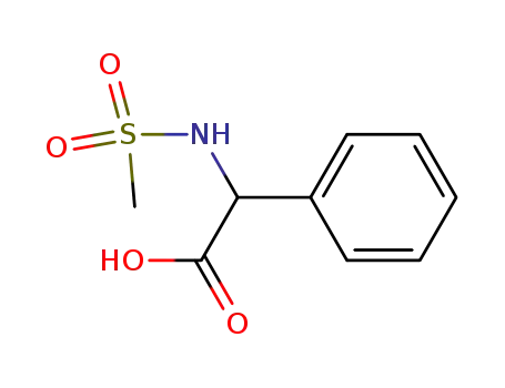 [(methylsulfonyl)amino](phenyl)acetic acid