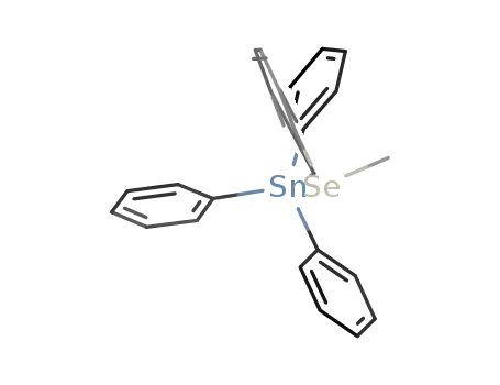 Molecular Structure of 1403812-21-4 ([2-(Methylselenenyl)benzyl]triphenylstannane)