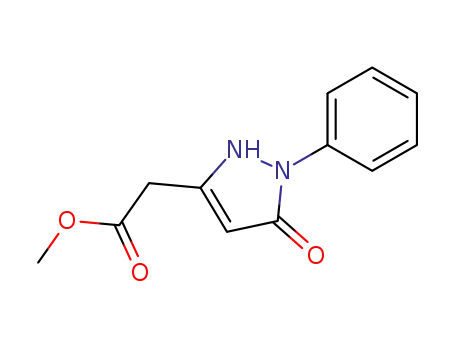 methyl (5-hydroxy-1-phenyl-1H-pyrazol-3-yl)acetate