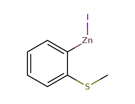 Molecular Structure of 308796-24-9 (2-(METHYLTHIO)PHENYLZINC IODIDE)