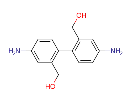 Molecular Structure of 211119-05-0 (2,2'-(dihydroxymethyl)benzidine)
