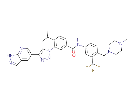 C<sub>31</sub>H<sub>32</sub>F<sub>3</sub>N<sub>9</sub>O