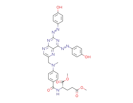 C<sub>34</sub>H<sub>32</sub>N<sub>10</sub>O<sub>7</sub>