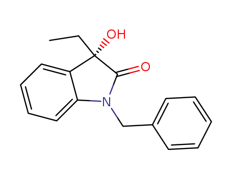 (S)-1-benzyl-3-ethyl-3-hydroxyindolin-2-one