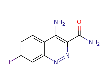 4-amino-7-iodocinnoline-3-carboxamide