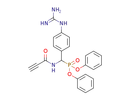diphenyl α-N-(propiolamido)(4-guanidiniumphenyl)methanephosphonate