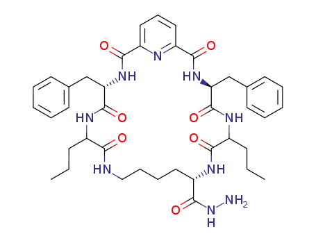 C<sub>41</sub>H<sub>53</sub>N<sub>9</sub>O<sub>7</sub>