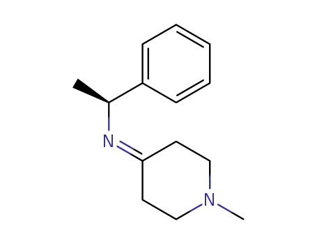 Molecular Structure of 215713-88-5 ((1S)-N-(1-methylpiperidin-4-ylidene)-1-phenylethylamine)
