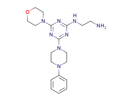 N-[4-(morpholin-4-yl)-6-(4-phenylpiperazin-1-yl)-1,3,5-triazin-2-yl]ethane-1,2-diamine