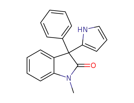 1-methyl-3-phenyl-3-(1H-pyrrol-2-yl)indolin-2-one