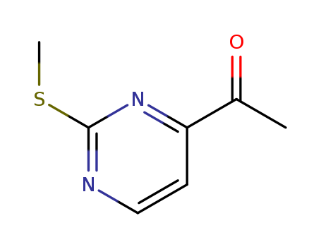 1-(2-(Methylthio)pyrimidin-4-yl)ethanone 496863-48-0