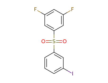 3,5-difluoro-1-((3-iodophenyl)sulfonyl)benzene