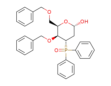 4,6-di-O-benzyl-2,3-dideoxy-3-diphenylphosphoryl-D-xylo-hexopyranose