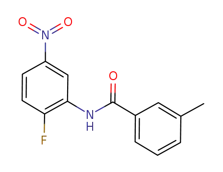 N-{2-플루오로-5-니트로페닐}-3-메틸벤즈아미드