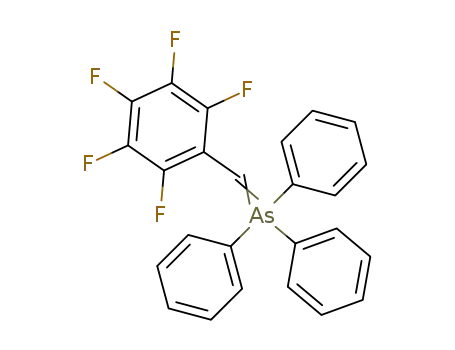 Pentafluorophenylmethylene-triphenyl-λ<sup>5</sup>-arsane