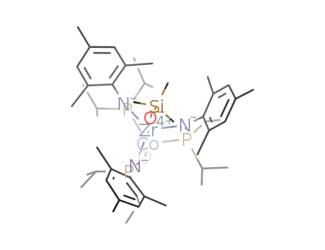 (MeO)Zr(MesNPiPr<SUB>2</SUB>)<SUB>3</SUB>Co(CO)
