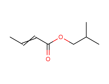 Isobutyl 2-butenoate cas  589-66-2