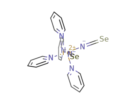 [Fe<sup>II</sup>(pyridine)<sub>4</sub>(NCSe)<sub>2</sub>]