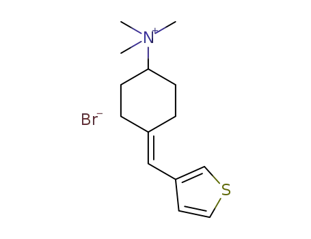 N,N,N-trimethyl-4-(thiophen-3-ylmethylene)cyclohexanaminium bromide