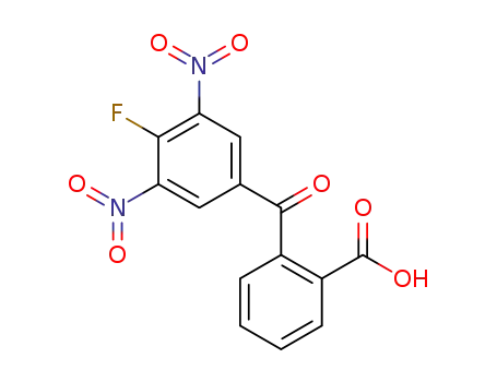 Molecular Structure of 1401216-75-8 (2-(3,5-dinitro-4-fluorobenzoyl)benzoic acid)