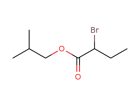 Molecular Structure of 86711-76-4 (Butanoic acid, 2-bromo-, 2-methylpropyl ester)