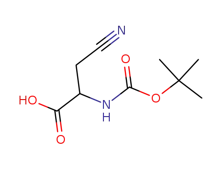 알라닌, 3-시아노-N-[(1,1-디메틸에톡시)카르보닐]-(9CI)