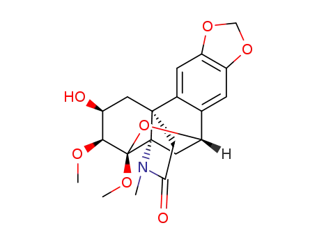 2-Hydroxy-3,4-dimethoxy-14-methyl-1,2,3,4,5,6-hexahydro-9H-4a,11b-(epiminoethano)-4,6-epoxyphenanthro[2,3-d][1,3]dioxol-13-one
