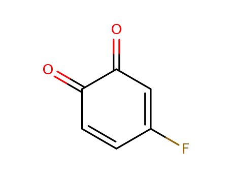 Molecular Structure of 118070-98-7 (4-fluorocyclohexa-3,5-diene-1,2-dione)