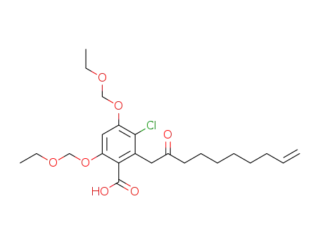 C<sub>23</sub>H<sub>33</sub>ClO<sub>7</sub>