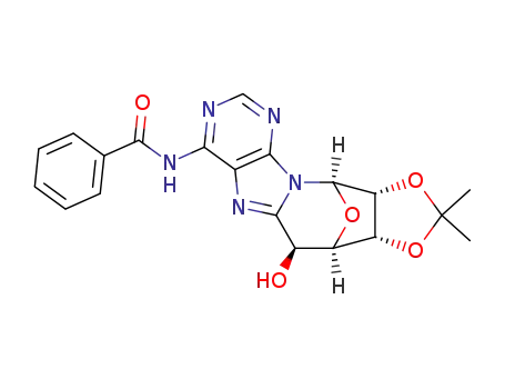 (5'S)-N<sup>6</sup>-benzoyl-8,5'-cyclo-2',3'-O-isopropylideneadenosine